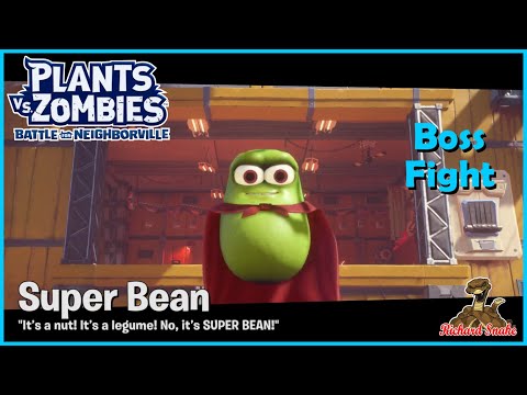 PvZ 3: Battle for Neighborville Garden Ops Super Bean Elite Boss Gameplay