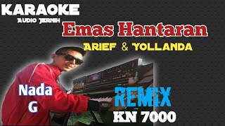 Download lagu Emas Hantaran Arief & Yollanda Karaoke Remix KN 7000 Nada|| G #emashantaran mp3