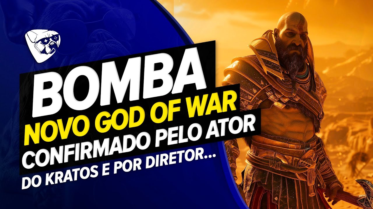 BOMBA! Novo God Of War CONFIRMADO PELO ATOR Do KRATOS! DIRETOR e ATOR TORNARAM OFICIAL Novo GAME?