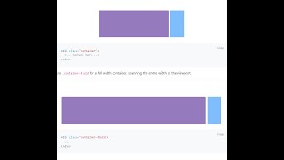 Bootstrap 4 container ve container-fluid nedir, nasıl kullanılır?