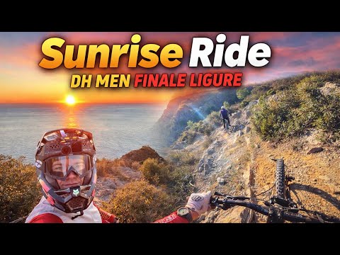 DH Men Finale Ligure 🇮🇹 SUNRISE RIDE | Vlog Day 2