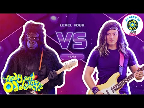 Rio Vs Gorilla | Dawn of Rock | Series 3 | Andy and the Band