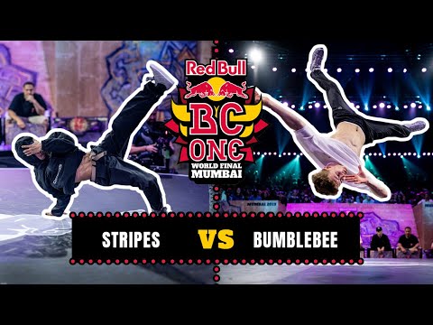 B-Boy Stripes vs B-Boy Bumblebee | Top 16 | Red Bull BC One World Final Mumbai 2019