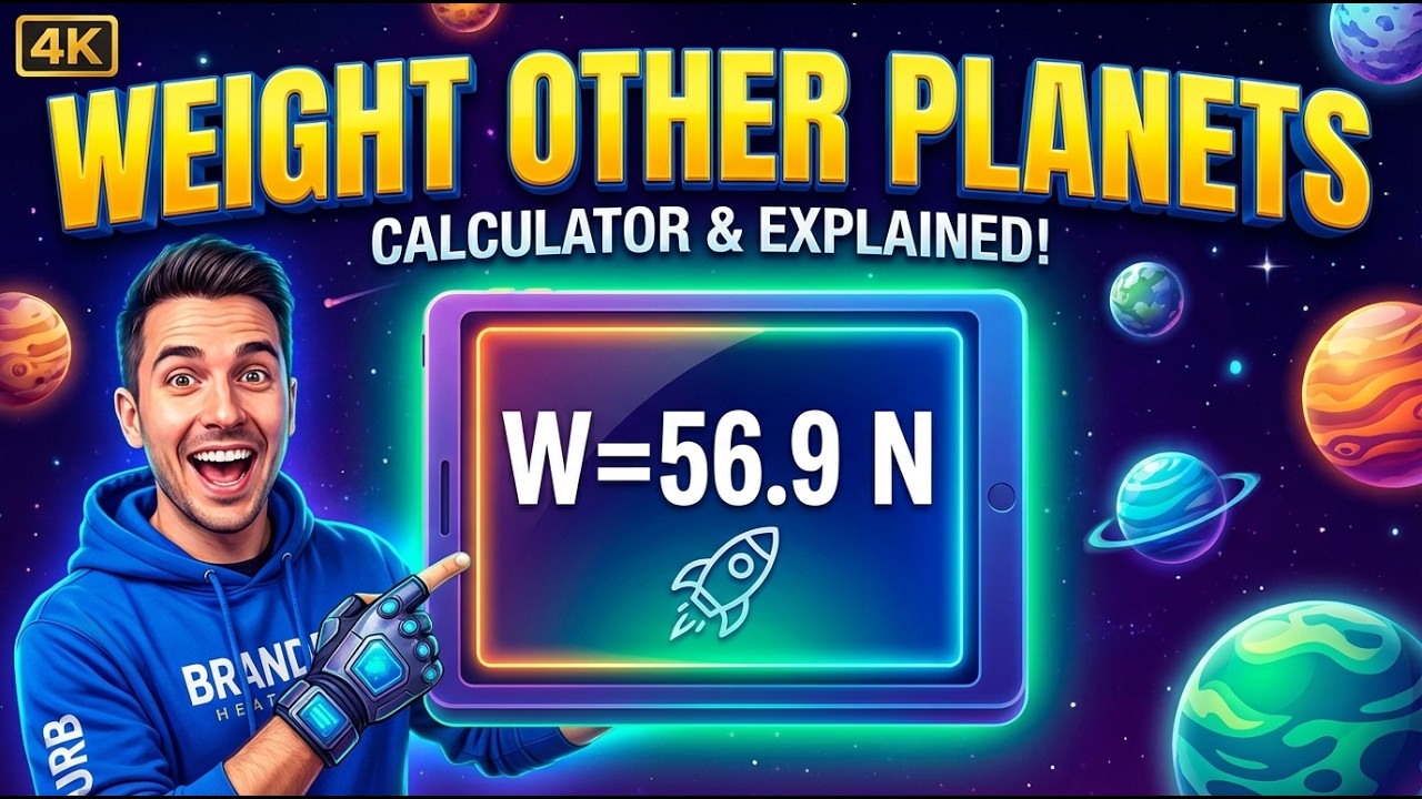 Weight Other Planets Interactive Calculator