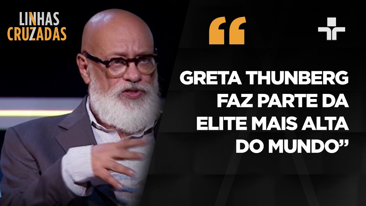 Pondé opina sobre Greta Thunberg: "Criou uma identidade de Joanna d'Arc do movimento ambientalista"
