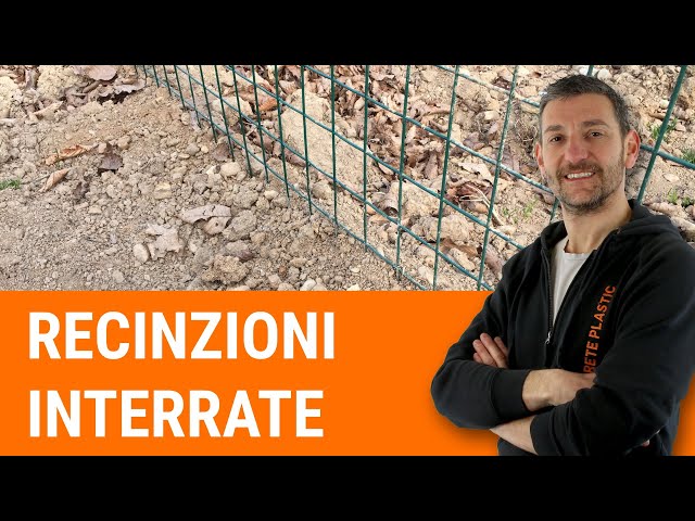 Recinzioni interrate