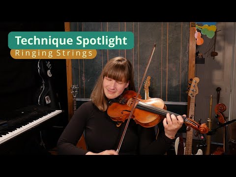 Ringing Strings on the Fiddle - Tutorial by Patsy Reid