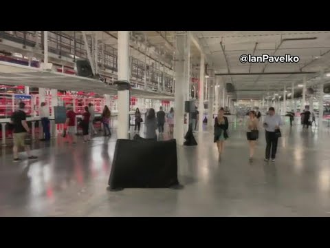 Tesla's gigafactory opens with 'cyber rodeo'