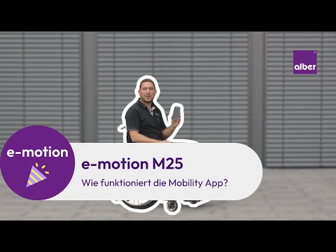 e-motion M25 | Wie funktioniert die Mobility App?