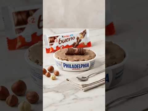 CHEESECAKE BUENO ΣΕ 10’‼️ #food #cheesecake #easyrecipes #dessert