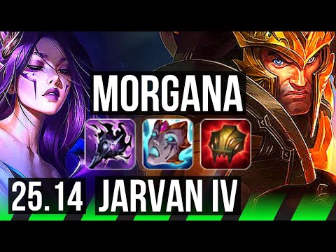 MORGANA vs JARVAN IV (JGL) | 7k comeback, 55k DMG, 12/4/25, Godlike | NA Master | 25.14