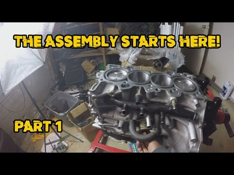Project Integra B18C1 Bottom End Build Part 1