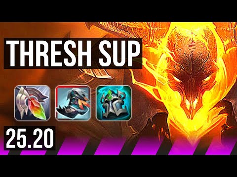 THRESH & Smolder vs SENNA & Syndra (SUP) | 2/2/25 | EUW Master | 25.20