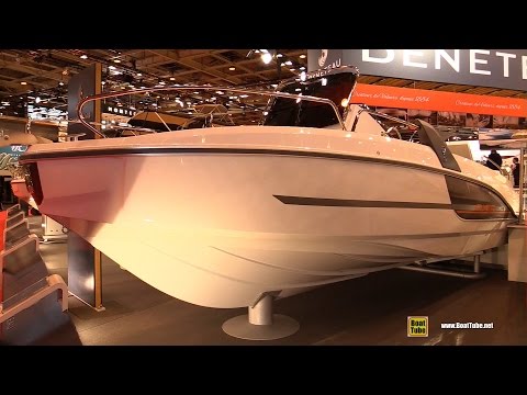 2016 Beneteau Flyer 6.6 SpaceDeck Motor Boat - Walkaround - 2015 Salon Nautique de Paris