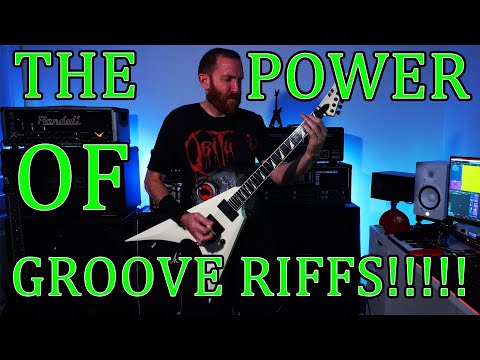 DEATH / THRASH  METAL RIFFS  - THE POWER GROOVE BASED RIFFS