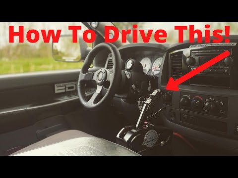 How To Drive A Full Manual Valve Body Cummins!