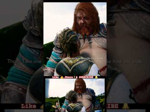 Thor⚡️saving Loki from Heimdall @Teargaming #kratos #godkiller #godofwarragnarok #godofwar