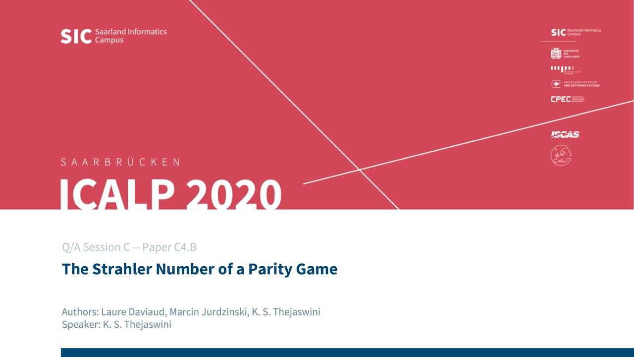 C4.B — The Strahler Number of a Parity Game