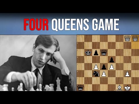 Insane 4 (!!!) Queens Fisher's game | Learn from the best