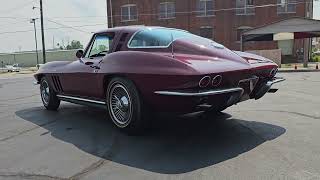 1965 Chevrolet Corvette Coupe 327/385 "Fuelie" Engine Idle Video