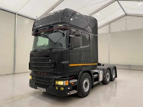 KV13 FZM - Scania R440 Midlift Topline Tractor Unit PDE | Law Truck Centre UK
