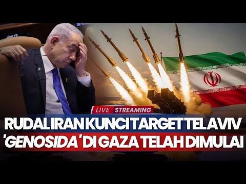 Rudal Iran Kunci Target Tel Aviv, 'Genosida' di Gaza Telah Dimulai