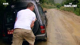 Getting Stuck in Sinking Mud | World's Most Dangerous Roads | The Travel Edit