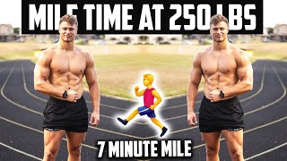 7 MINUTE MILE AT 250 LBS | Hybrid Powerbuild