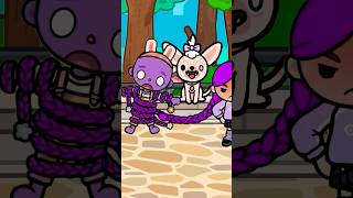 Lily Love Braids Teaches Jax a Lesson for His Bad Deed😈#tocaboca #shorts