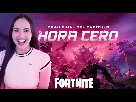 😱 REACCIÓN AL MEJOR EVENTO FINAL DE LA HISTORIA DE FORTNITE - 🤯 HORA CERO - WendyPlata