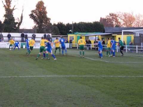 Hitchin Town v Bedford 08-12-2012 Video Clip