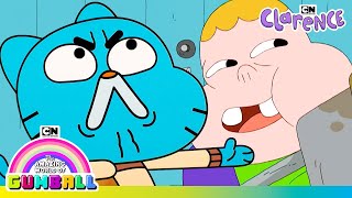 🏫 School Chaos: Gumball vs. Clarence | Gumball | Cartoon Network
