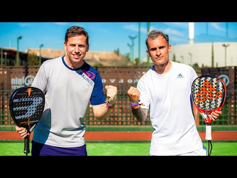 PAQUITO NAVARRO challenges DELANTERO09 1vs1 - Padel Match *Tie Break*