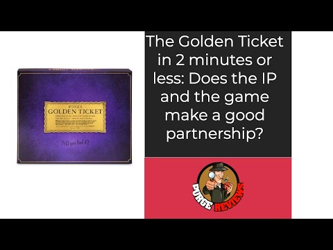 Golden Ticket by Purge Reviews: The Two Minute Review