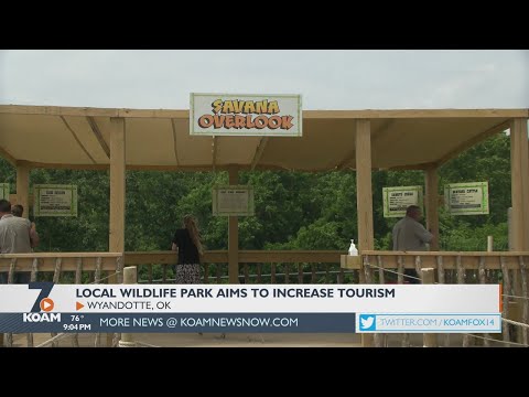 A new safari wildlife park opens up in Wyandotte, OK.