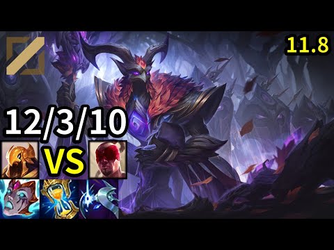 Azir Mid vs Lee Sin - KR Grandmaster | Patch 11.8