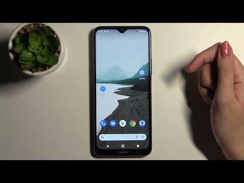 Cómo grabar la pantalla en NOKIA G50 5G - grabar desde la pantalla de inicio