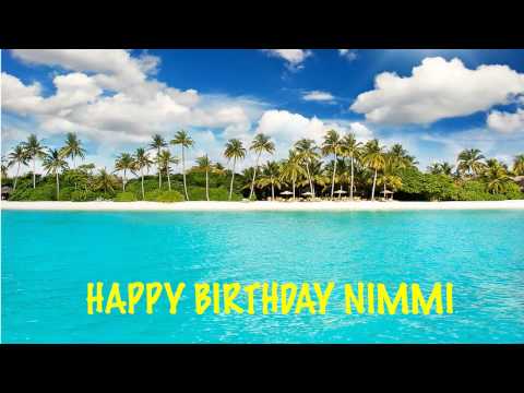 Nimmi   Beaches Playas - Happy Birthday