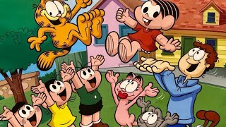 MÔNICA E GARFIELD EM OMNIVENTURA MÁGICA - HQ TURMA DA MÔNICA