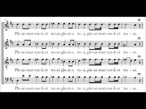 Sanctus - Mass in G major DV167 - Schubert