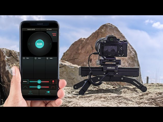 Video Teaser für SliderONE v2 - Ultra portable, motorized camera slider with vertical operation ability.