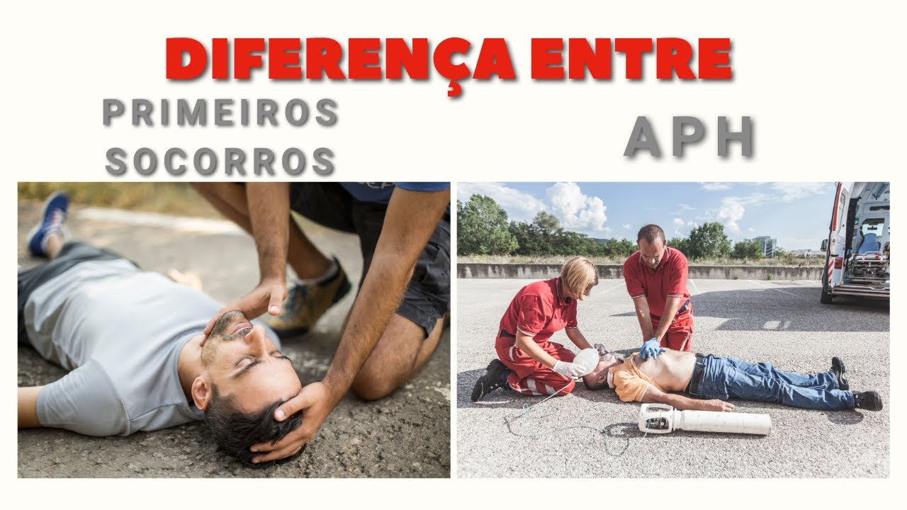 DIFERENÇA ENTRE APH E PRIMEIRO SOCORROS