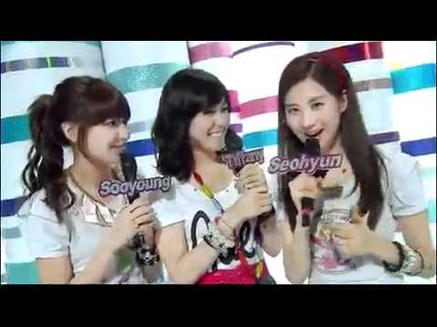 SNSD -Seohyun Raps Cut @ MC [060310]..