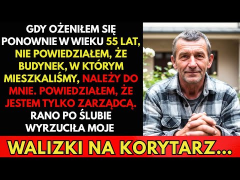 Ukryłem majątek przed nową żoną… dzień po ślubie wyrzuciła mnie, nie wiedząc, czyj to dom