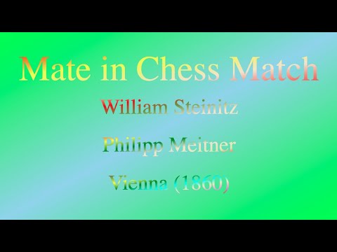 William Steinitz vs Philipp Meitner - Vienna (1860)