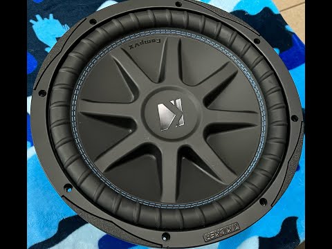 Kicker CVX 12inch subwoofer review vlod