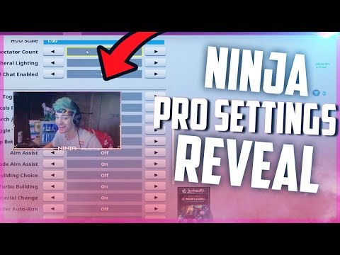 Ninja Fortnite Settings And Keybinds Updated August 2018 - ninja shows his fortnite settings best settings for pc updated august 2018