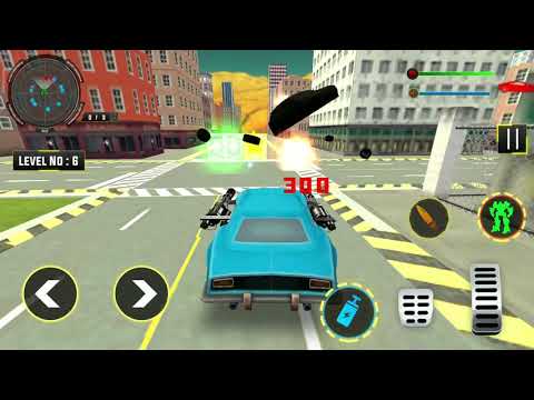Lion Robot Car Transforming Games: Robot Shooting #02 - Android Best Robot Gameplay