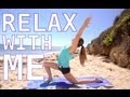 Relax With Me Stretch Routine POP Pilates Beach Series