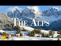 Winter The Alps 4K Ultra HD Stunning Footage The Alps Scenic Relaxation Film With Calming Music